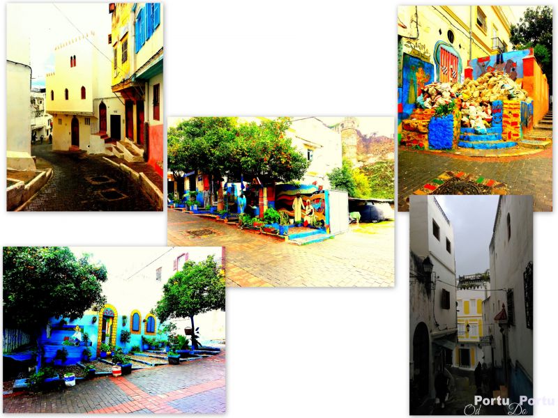 Kolorowe uliczki Tangeru