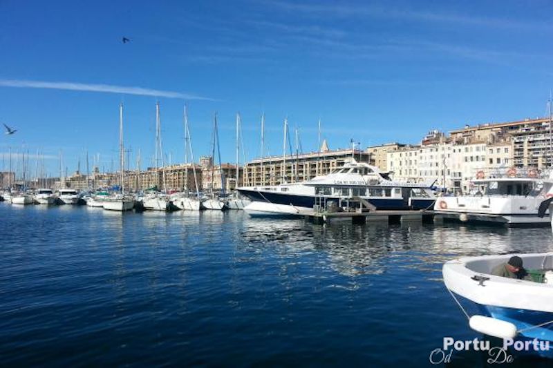 Piękny port w Marsylii
